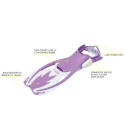 CRESSI Kids' Rocks Fins 10 CRESSI Kids' Rocks Fins -Swimline Store 5665902821544 lilacwhite 5a