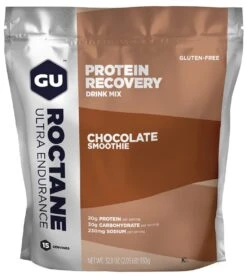 Gu Roctane Protein Recovery Mix ( 15 Serving Pouch ) -Swimline Store 5666609791144 chocolate