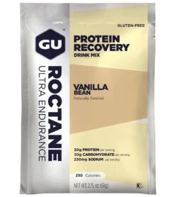 Gu Roctane Protein Recovery Mix ( 10 Single Serve Packs) -Swimline Store 5666610446504 vanilla 5a