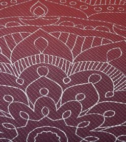 Gaiam Metallic Sunset Yoga Mat 68" 6mm -Swimline Store 5666817015976 metallicsunset 3a