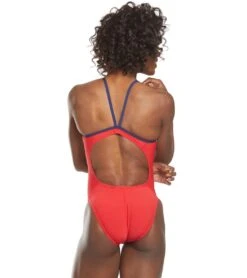 Speedo Lifeguard Energy Back One Piece Swimsuit -Swimline Store 5667052847272 usred 3a