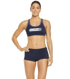 TYR Women's Guard Lyn Racerback Swimsuit Top -Swimline Store 5667160883368 navy 4a