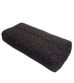 High Impact Stardust Cotton Rectangular Yoga Bolster -Swimline Store 5667547611304 blackstardust 3a
