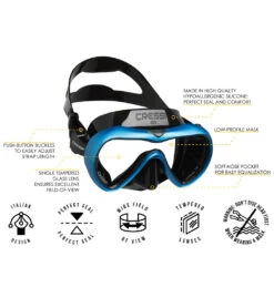 CRESSI Liberty Duo Scuba Mask 9 CRESSI Liberty Duo Scuba Mask -Swimline Store 5667650732200 blackblue 5a