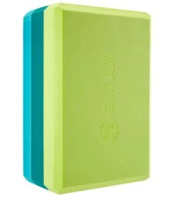 Gaiam Tri Color Yoga Block -Swimline Store 5668991369384 tealtonal 3a