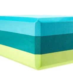 Gaiam Tri Color Yoga Block -Swimline Store 5668991369384 tealtonal 4a