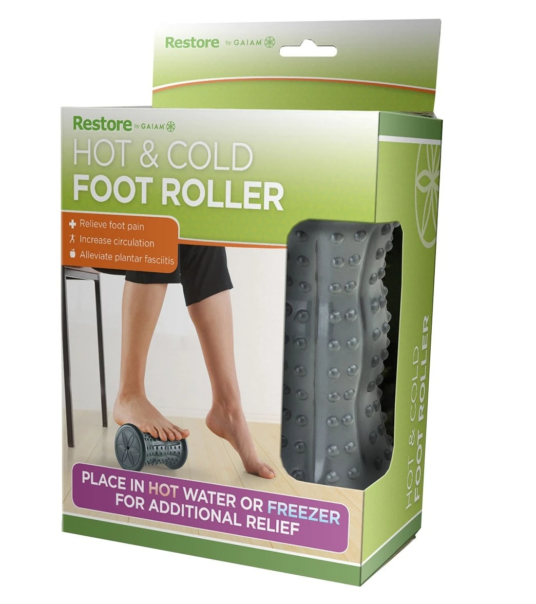 Gaiam Restore Hot & Cold Foot Roller 1 Gaiam Restore Hot & Cold Foot Roller
