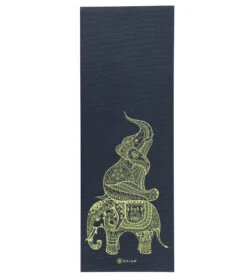Gaiam Tribal Wisdom Printed Yoga Mat 68" 6mm Extra Thick