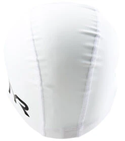 TYR Silicone Comfort Swim Cap -Swimline Store 5669096784040 white 3a