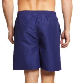 Guard Men's Solid Swim Trunk -Swimline Store 5669687361704 navy 3a