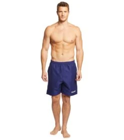 Guard Men's Solid Swim Trunk -Swimline Store 5669687361704 navy 4a