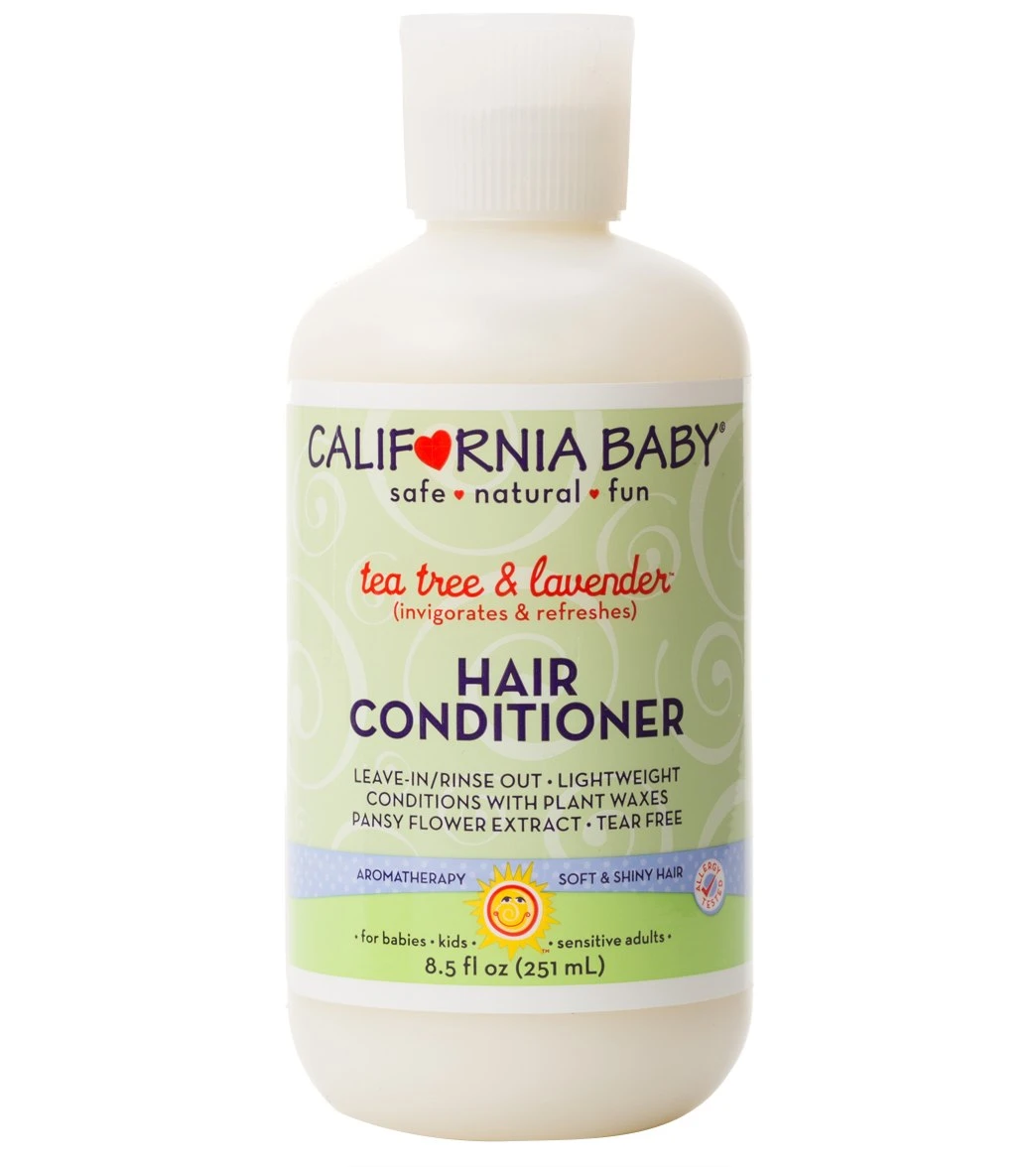 California Baby Tea Tree & Lavender Hair Conditoner, 8.5 Oz 1 California Baby Tea Tree & Lavender Hair Conditoner, 8.5 Oz