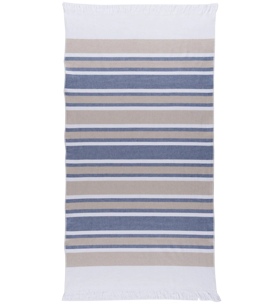 Dohler Nostalgic Beach Towel With Fringe 36" X 70" 1 Dohler Nostalgic Beach Towel With Fringe 36" X 70"