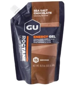 Gu Bulk Roctane Energy Gel (15 Servings) -Swimline Store 5669983944872 seasaltchocolate