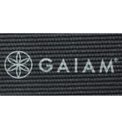 Gaiam Atheletic Yoga Dynamat 78" 5mm -Swimline Store 5670064259240 greyblack 5a