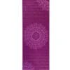 Gaiam Purple Medallion Classic Yoga Mat 68" 4mm