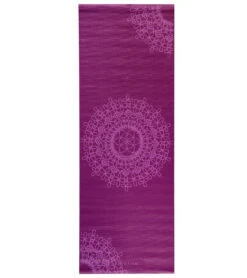 Gaiam Purple Medallion Classic Yoga Mat 68" 4mm