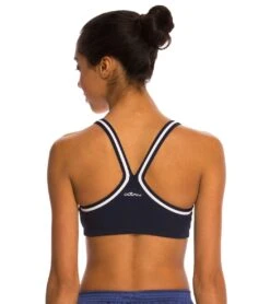 Lifeguard Bikini Swimsuit Top -Swimline Store 5670073204904 guardnavy 3a