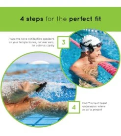 FINIS Duo Underwater Bone Conduction MP3 Player -Swimline Store 5670236455080 blackacidgreen 5a