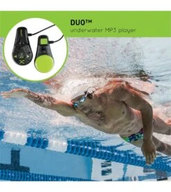FINIS Duo Underwater Bone Conduction MP3 Player -Swimline Store 5670236455080 blackacidgreen 6a