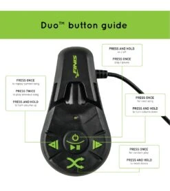 FINIS Duo Underwater Bone Conduction MP3 Player -Swimline Store 5670236455080 blackacidgreen 8a