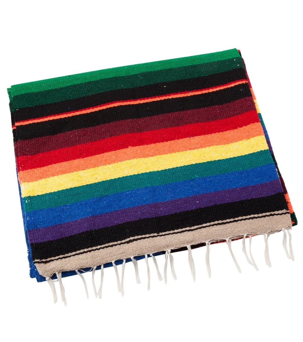 Super Diamond Mexican Yoga Blanket (Colors May Vary) 2 Super Diamond Mexican Yoga Blanket (Colors May Vary) - Image 2