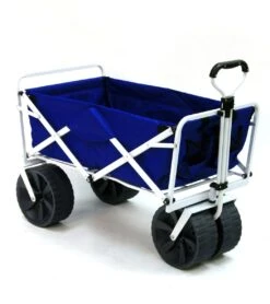 All-Terrain Heavy Duty Collapsible Beach Wagon 8 All-Terrain Heavy Duty Collapsible Beach Wagon -Swimline Store 5670557712552 bluewhite 4a
