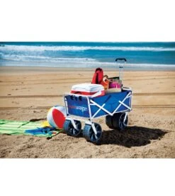 All-Terrain Heavy Duty Collapsible Beach Wagon 9 All-Terrain Heavy Duty Collapsible Beach Wagon -Swimline Store 5670557712552 bluewhite 5a