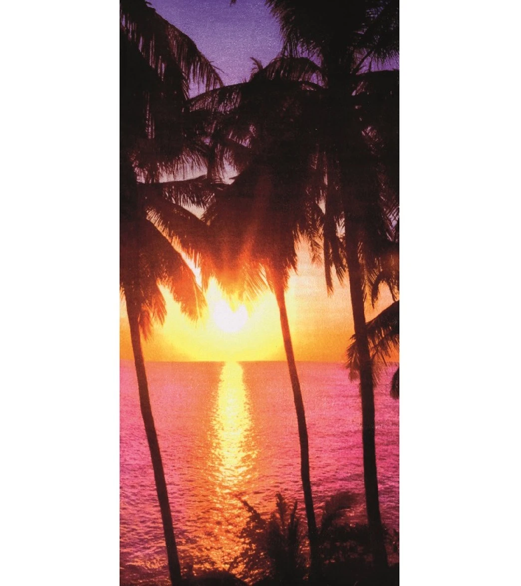 Dohler New Sunset Beach Towel 30" X 60" 1 Dohler New Sunset Beach Towel 30" X 60"