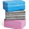 4 Inch Marbled Foam Yoga Block