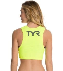 TYR Hi-Vis Pinnie Vest -Swimline Store 5671699972264 flyellow 3a