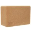 Gaiam Natural Cork Yoga Block Standard 4 Inch