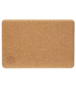 Gaiam Natural Cork Yoga Block Standard 4 Inch -Swimline Store 5672139391144 4