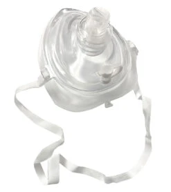 Ambu CPR Mask With O2 Inlet, Headstrap, Gloves, And Wipes, Blank No Logo -Swimline Store 5672565670056 4