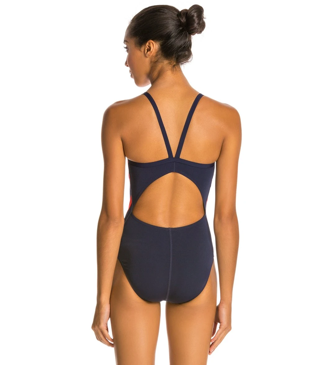 Lifeguard Splice Butterfly Back One Piece Swimsuit 3 Lifeguard Splice Butterfly Back One Piece Swimsuit - Image 3