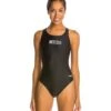Female Lifeguard Logo HP Back One Piece Swimsuit