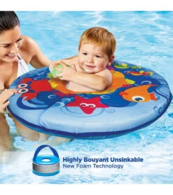 Self-Inflating Fabric Baby Boat With Canopy -Swimline Store 5677743603880 blue 5a