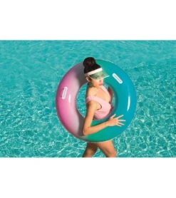 Rainbow Swim 36" Tube With Handles -Swimline Store 5678954807464 multi 4a