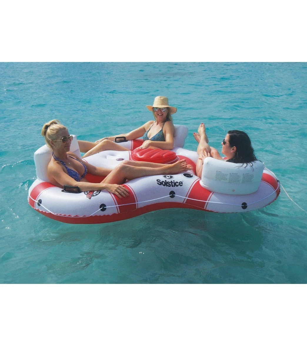 Swimline Solstice Super Chill 3 Person River Tube 1 Swimline Solstice Super Chill 3 Person River Tube