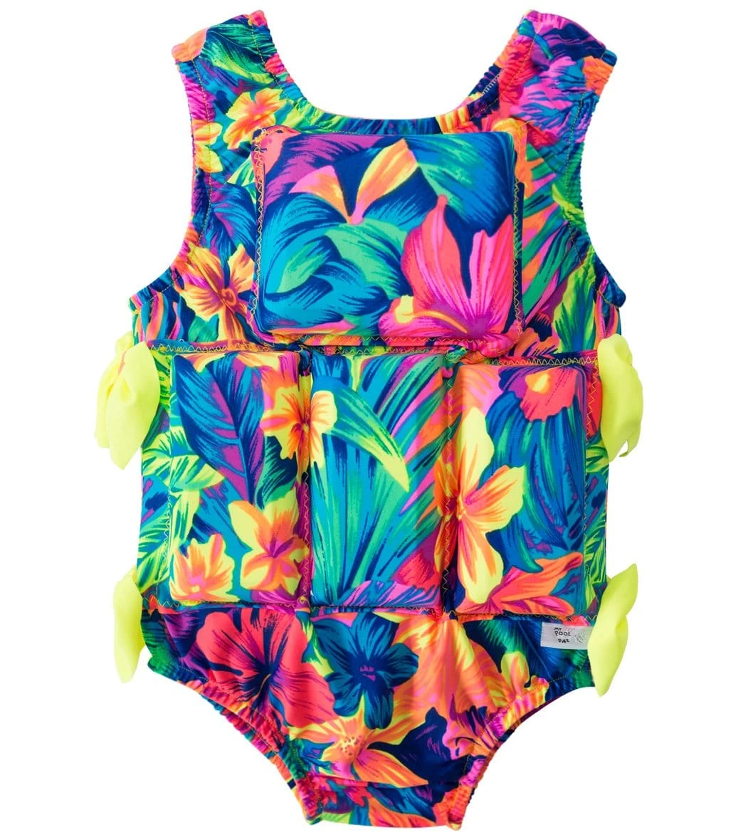 Girls' Tahitian Floral Floatation Swimsuit 1 Girls' Tahitian Floral Floatation Swimsuit