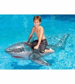 Swimline Inflatable Pool Shark Ride On