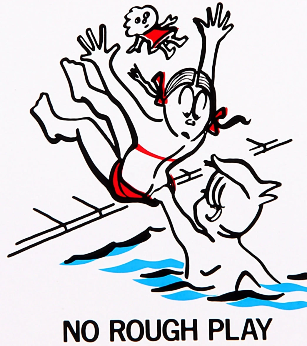 "Our Pool Rules" 18" X 24" Sign 5 "Our Pool Rules" 18" X 24" Sign - Image 5