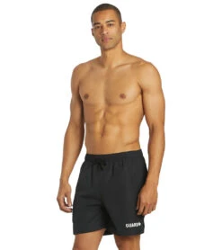 Guard Men's Swim Trunk -Swimline Store 6215348813992 black 3a