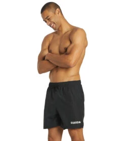 Guard Men's Swim Trunk -Swimline Store 6215348813992 black 5a