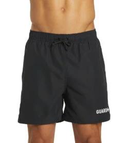 Guard Men's Swim Trunk -Swimline Store 6215348813992 black 6a