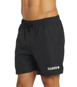 Guard Men's Swim Trunk -Swimline Store 6215348813992 black 9a