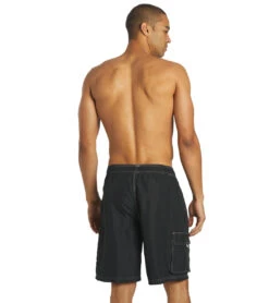 Guard Men's Hybrid Cargo Swim Trunk -Swimline Store 6215349665960 black 3a