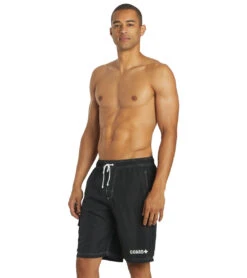Guard Men's Hybrid Cargo Swim Trunk -Swimline Store 6215349665960 black 4a