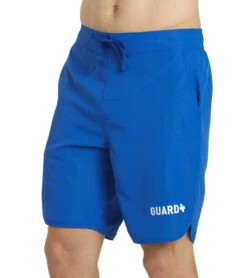 Guard Men's Hybrid Board Short -Swimline Store 6215355531432 marinerblue 8a