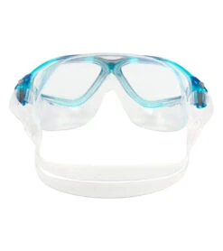 AQUASPHERE Vista Clear Lens Mask -Swimline Store 6215487979688 turquoisebluesilver 4a